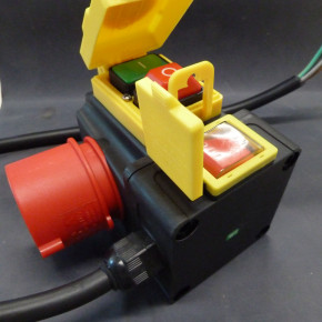 Schalter-Stecker-Kombination (E/A und R/L) - 380V