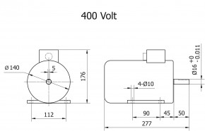 Motor für IKD-400/550, C6