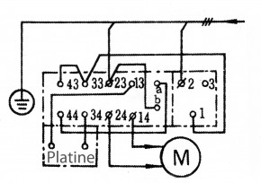 E/A Schalter incl. Drehzahlregler zu BS-12C